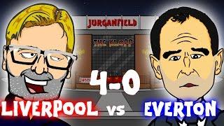 Liverpool vs Everton 4-0 (Highlights Goals Jurgen Klopp song! Merseyside Derby 2016 Parody)