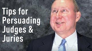 Tips for Persuading Judges & Juries (with Hon. Michael Fitzpatrick)