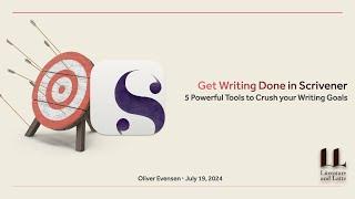 5 Powerful Tools to Crush your Writing Goals in Scrivener