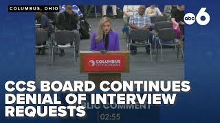 ABC 6/FOX 28 requests interviews with CCS Board after repeated denials