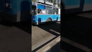 Троллейбус ЗиУ-682Г00 | бортовой 077 | г.Краснодар снял @V_depo @SamTrans63