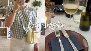 LA vlog. 엘에이 일상 브이로그. dyson supersonic. 미용인 출퇴근 일상. 산타모니카 파스타 맛집. Forma. 먹방 zip. The Grove. Pampas.