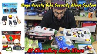 Huge Variety Bike / Motorcycle Security Alarm System At Chaudhry Auto Store Detail Review #sale