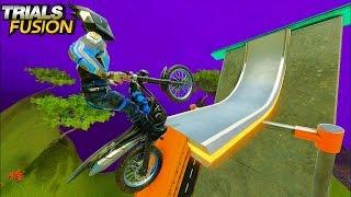 Trials Fusion - CUSTOM NINJA TRACKS (Ninja level 3-4) | w/ Dada9x9