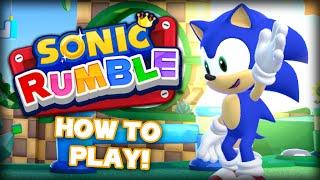 How to Play Sonic Rumble!