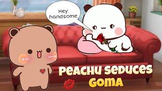 Peachu seduces Goma| Peach Goma | Bubu Dudu | Panda Bear cats| KittensIsland