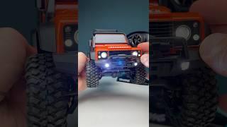 Installing the light to TRX4m by TRAXXAS RC Land Rover Defender 1/18 scale #rc #rccar #traxxas