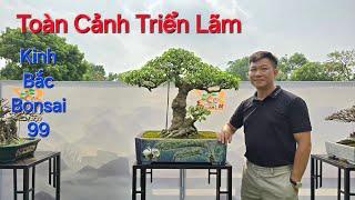 Anh TIẾN TẠO & anh chủ khu sinh thái Garden 99 , dẫn QUÝ VỊ ngắm TOÀN CẢNH TL Kinh Bắc Bonsai 99 .