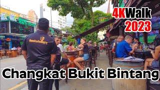 Exploring Changkat Bukit Bintang in 4K POV - Kuala Lumpur 2023