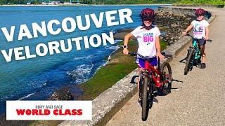 Vancouver BC Vlog 2021|Stanley Park|Bike Trails & More|Travel Canada|Rory and Sage World Class Ep2