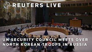 LIVE: UN Security Council meets over accusations of North Korean troops in Russia