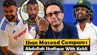 "Abdullah Shafique has a better record than Virat Kohli" Shan Masood