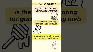 What Is HTML ?#viral #shorts #trending #html #html5