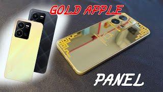 APPLE GOLD BACK PANEL FOR VIVO Y35