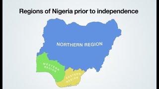 How did regional groups in Nigeria envision independence?