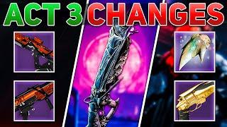 The 5 BIGGEST Changes Launching in Revenant Act 3 (TODAY!) | Destiny 2