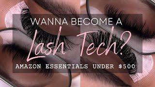 RICH OFF LASHES | ESSENTIALS YOU NEED TO START YOUR LASH BUSINESS UNDER $500 | + BEGINNER TIPS