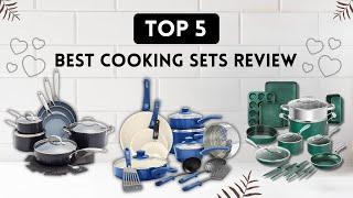 Top 5 BEST Cookware Sets - Best Nonstick Cooking Sets Review in 2024