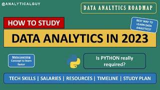 How I would Study Data Analytics in 2023 (If I had to start over) | Schedule | Salaries | Skill Set?