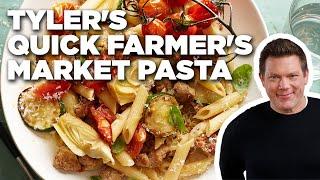 Tyler Florence's Quick Farmer's Market Pasta | Tyler's Ultimate | Food Network