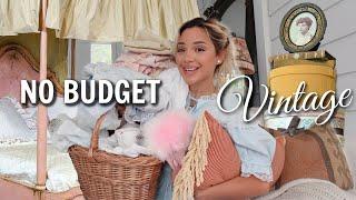 No budget VINTAGE EVERYTHING shopping spree!