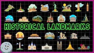 30 Historical Landmarks for Kids - Learn Historical Landmarks for Children