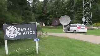 A Visit to WBCQ Radio in Montecello, ME