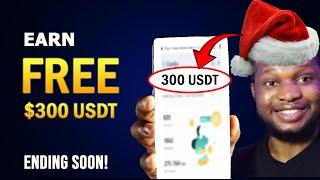 EARN $300 USDT FREE - WEBSITE TO EARN FREE USDT ONLINE!