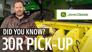 Did You Know? | 30R Pick-up | John Deere Forage Harvesters