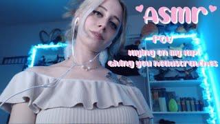 ASMR  Lay in my lap while I give you head scratches [fluffy mic scratching, lay on lap] POV