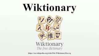 Wiktionary