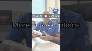 Portable #ultrasound: GE V Scan - More menu options
