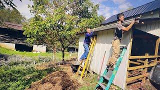 Meet Papa! | Rain Water Catchment on our New Barn!