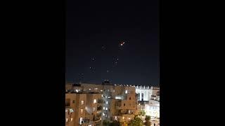 Live missile attack near my house‼️‼️