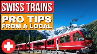 PRO TIPS for simple travel on SWISS TRAINS (No More Stress)