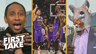 FIRST TAKE | Lakers have NO EXCUSES not to win NBA title - Shannon on Luka & LeBron beating Clippers