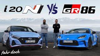 Hyundai i20N Perf. vs Toyota GR86 | Duell der POCKET-ROCKETS unter 40.000€ | Fahr doch