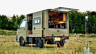 A Trip to the Northern Tip of Mainland Japan (with Monkeys!) | Hijet Panel Van | Nature ASMR