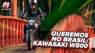 Kawasaki W800: motos que queremos no Brasil | MOTONLINE