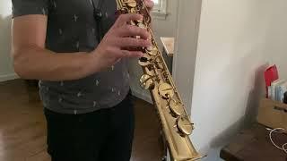 Selmer Mark VI Soprano Saxophone Demo, www.dcsax.com