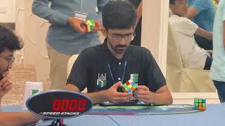 3x3 National Record: 5.43s by Muhammad Haris Aamir #cubingpakistan