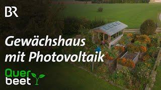 Kleingewächshaus mit Photovoltaik