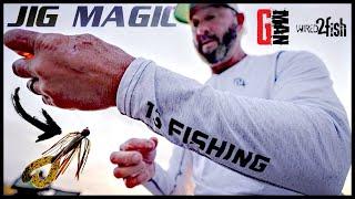 How to Fish Jigs for Tough Summer Bass | Gerald Swindle Tells All