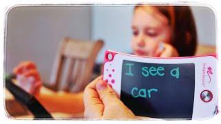 Non Verbal Girl Learning Sight Words With AAC | Autism Spectrum Disorder