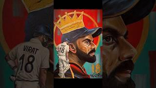 Virat Kohli painting, #shorts #art #painting #drawing #viratkohli