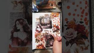 ASMR Journal with me  #asmr #journal #stickers #washitape #fyp #reels #shorts #diy #craftideas