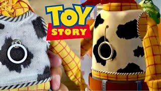 Movie Accurate Woody Voice Box and Pull String Ring