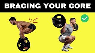 How to Brace Core When Lifting Heavy (For Squats & Deadlifts)