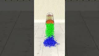 Bead Pour Normal #satisfying  #loop #oddlysatisfying  #3dloop #blender #animation