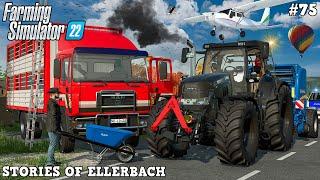 BUYING THE BEST NEW TRACTOR FOR OUR FARM WITH @TheCamPeRYT!  | Ellerbach | FS22 | Timelapse #75